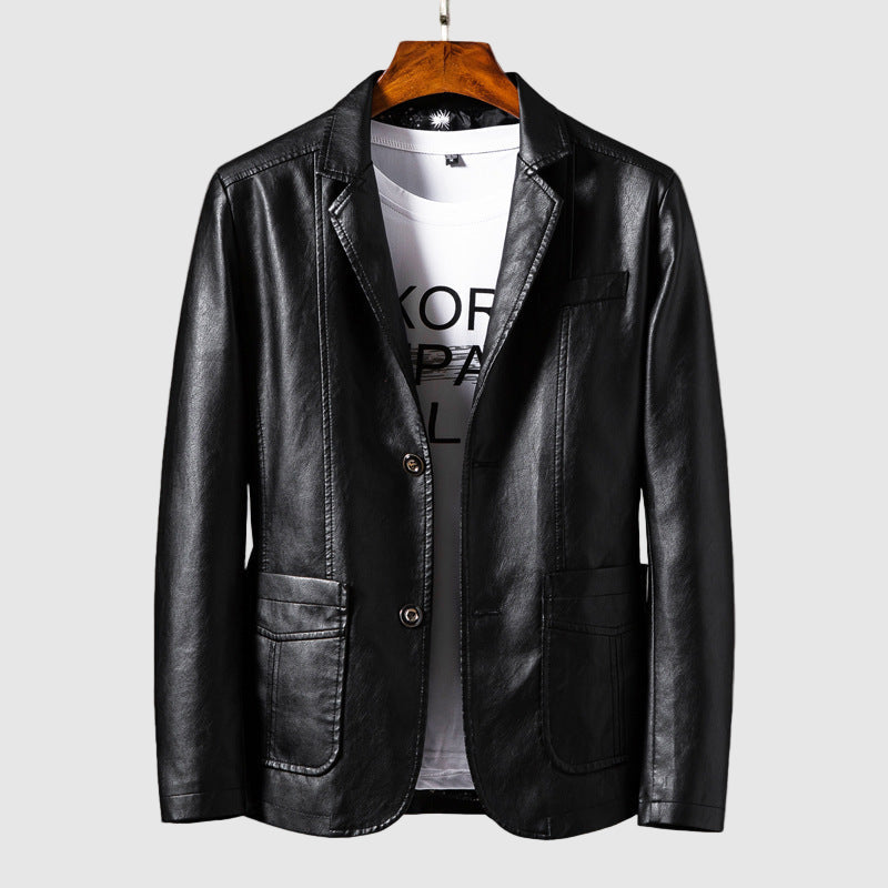 Il Maestro Jacket by Roberto Russo for Modern Gentlemen Premium Relaxed Single-Button Blazer with Patch Pockets