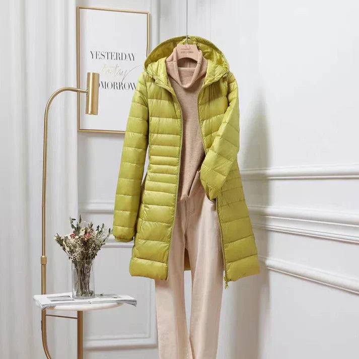 Street-wave Women's Puffer Winter Jacket With Hood Warm Cozy Insulated Everyday Outdoor Wear