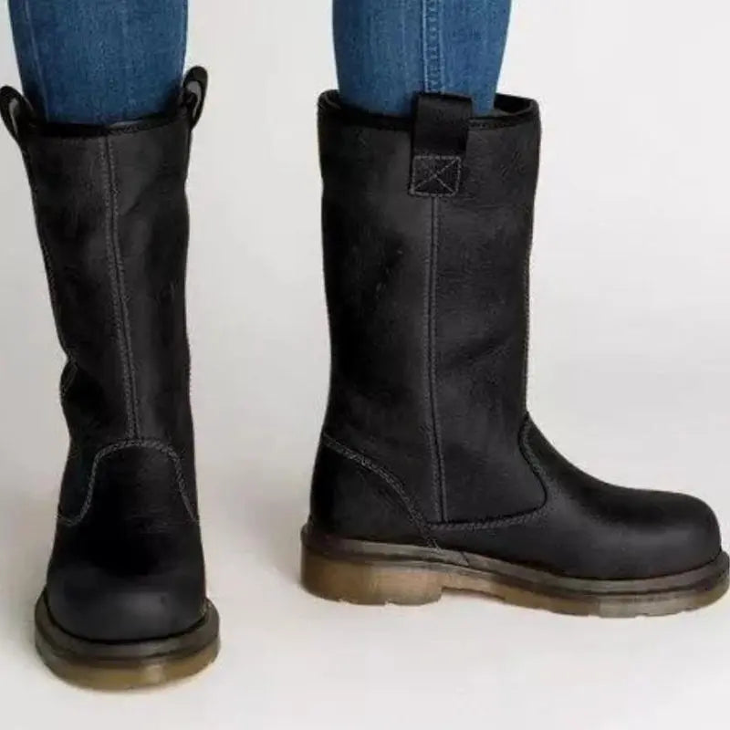Street Wave Womens Insulated Cowboy Boots Warm Winter Western Style