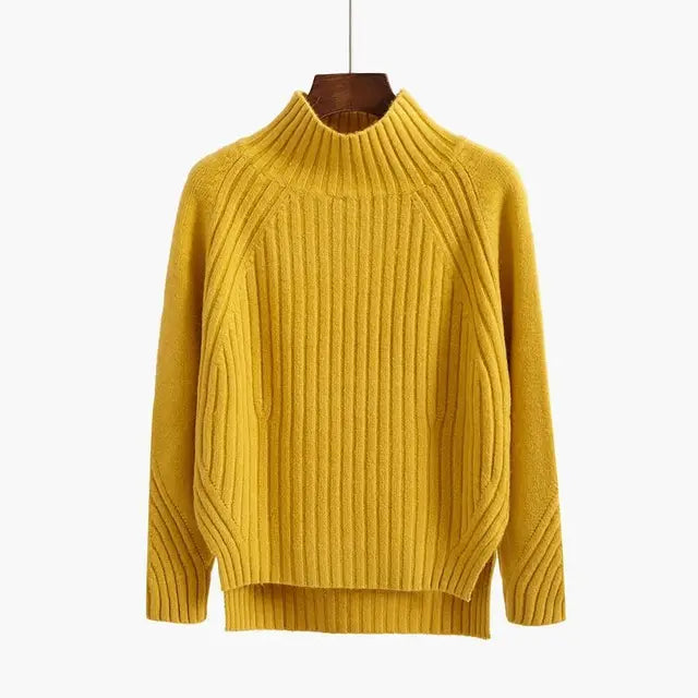 Streetwave Premium Ribbed Roll Neck Pullover For Fashion Forward Adults Cozy Warmth And Soft Comfort