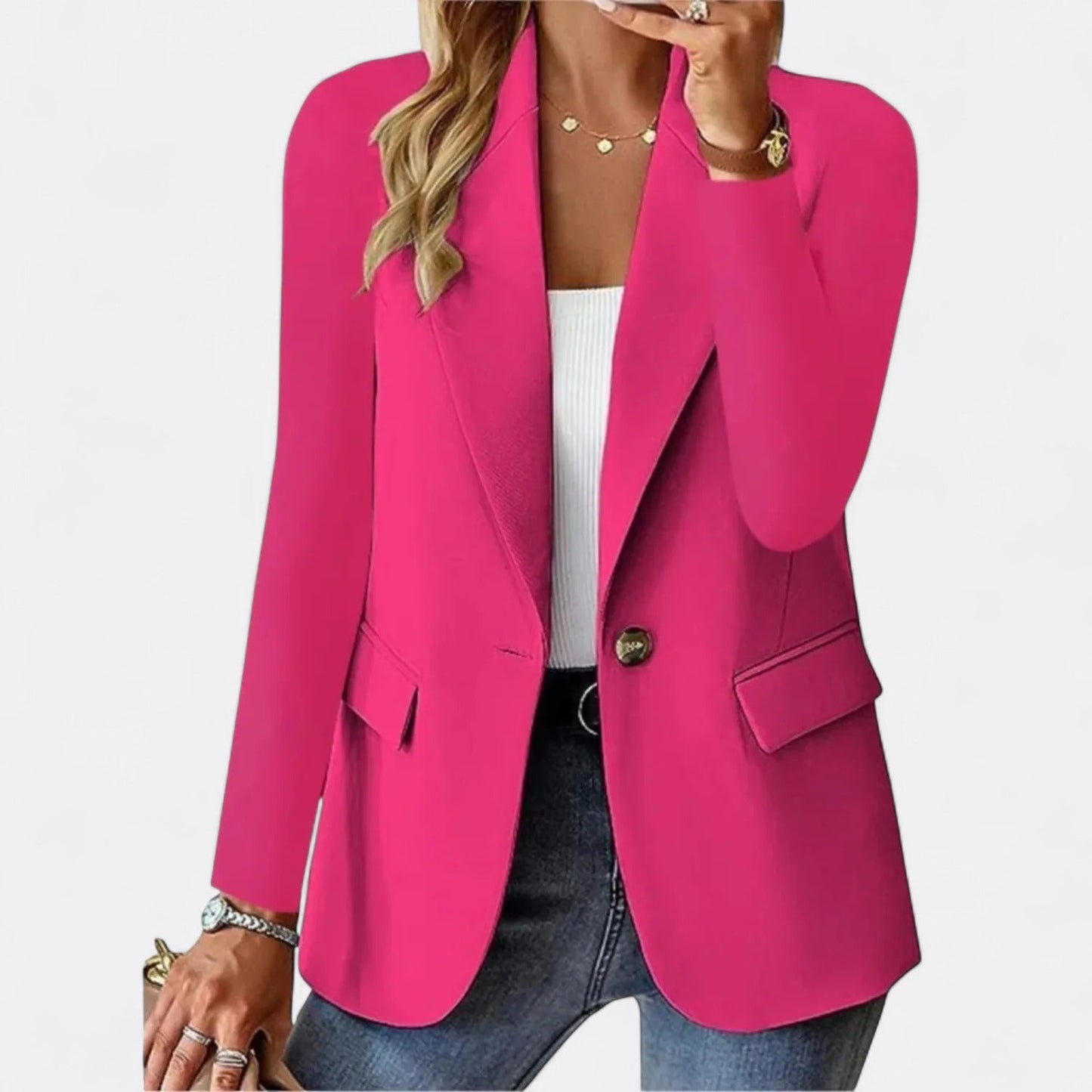 Streetwave Elegant Modern Blazer For Women Perfect For Professional Office Wear