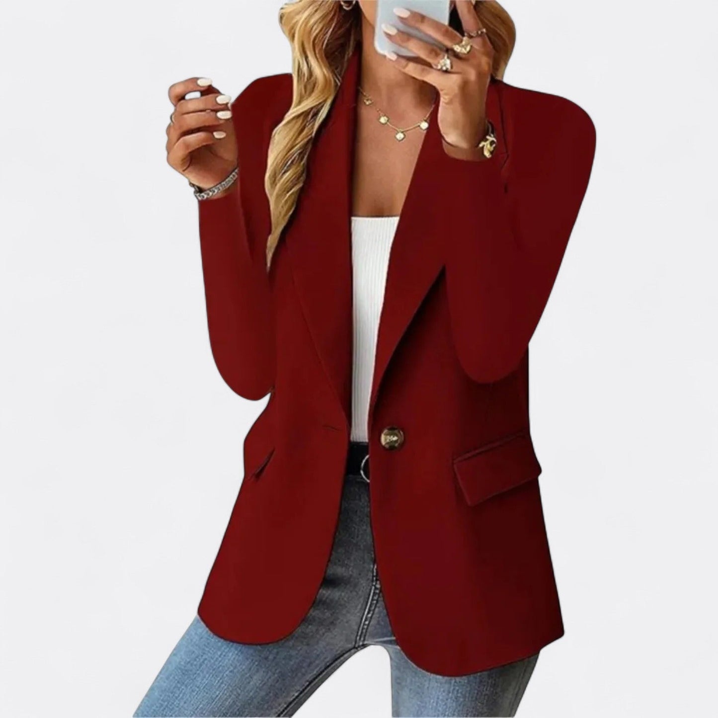 Streetwave Elegant Modern Blazer For Women Perfect For Professional Office Wear