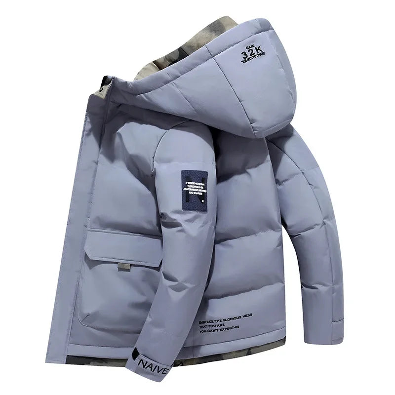 Street Wave Quilted Hooded Jacket Warm Insulated Winter Coat For Urban Adventurers And Outdoor Fans