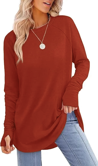 Emma Elegant Soft Cotton Tunic by Street-Wave for Women