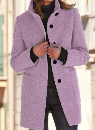 Street Wave Sophie Winter Coat Wool Effect Warmth And Style Unisex