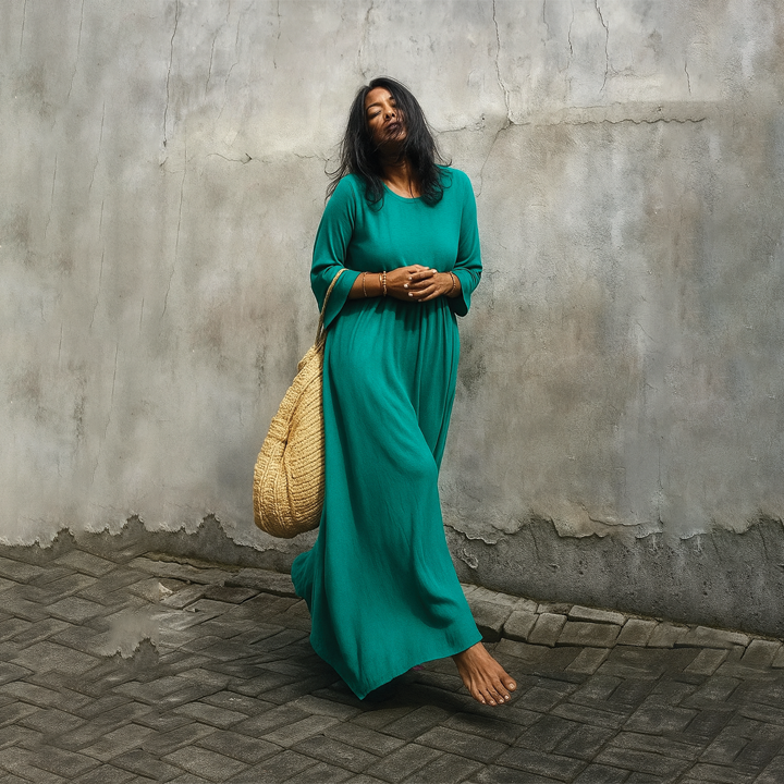 Street-Wave Wendy Kaftan Dress For Women Breezy Resort Style