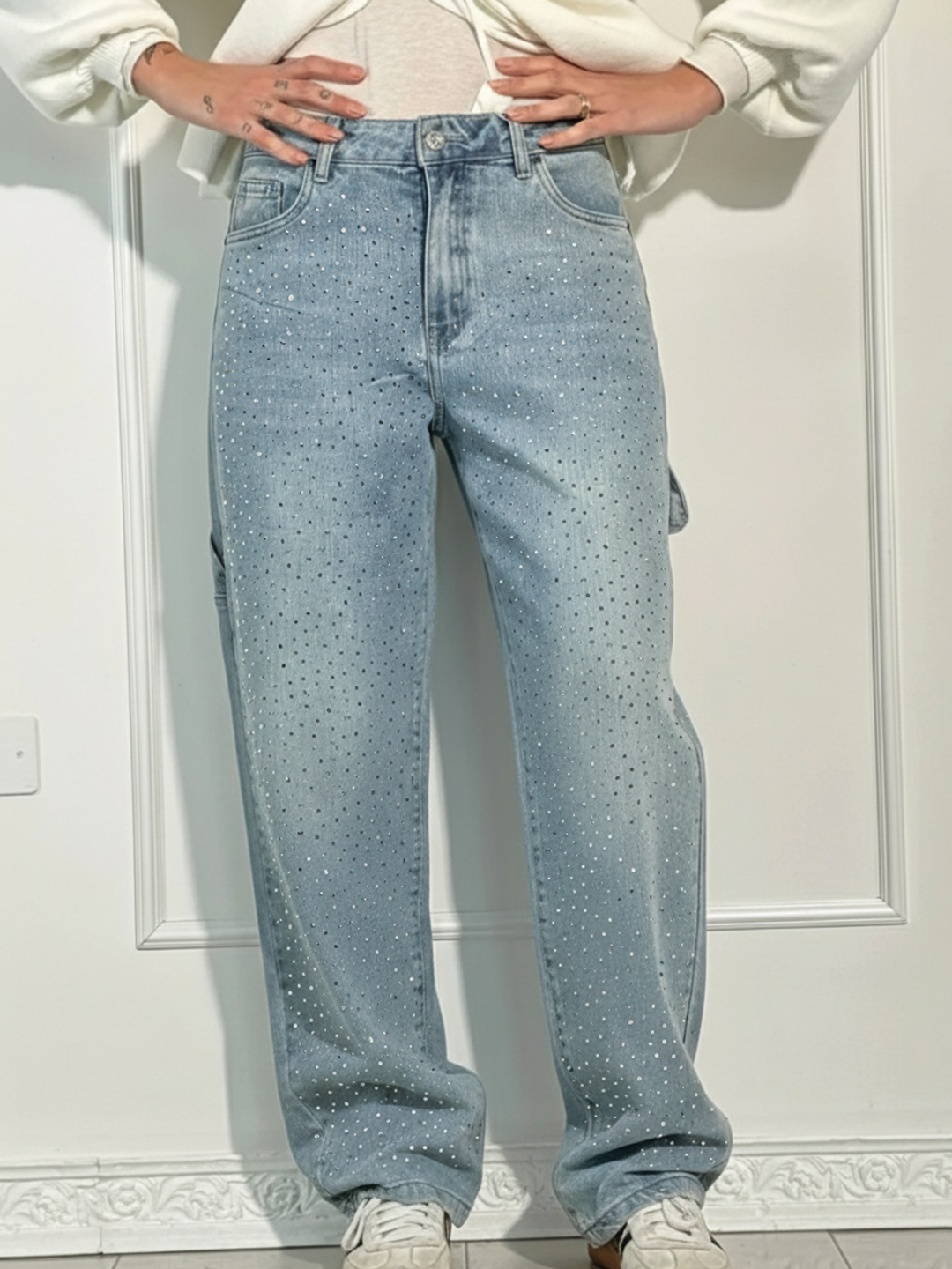 Street Wave Naomi Wide Leg Denim Jeans For Petite All Day Comfort