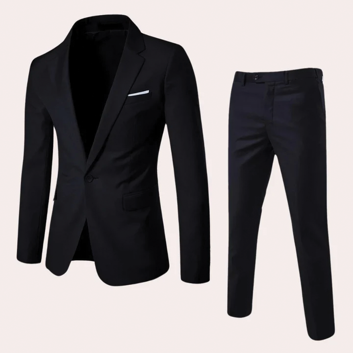 Street Wave Jacob Gents Slim Suit Two Piece Burgundy Cotton Blend For Weddings