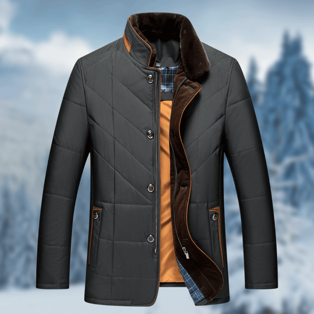 Streetwave Long Winter Down Jacket Brett For Men With Superior Ultra Warm Cold Protection