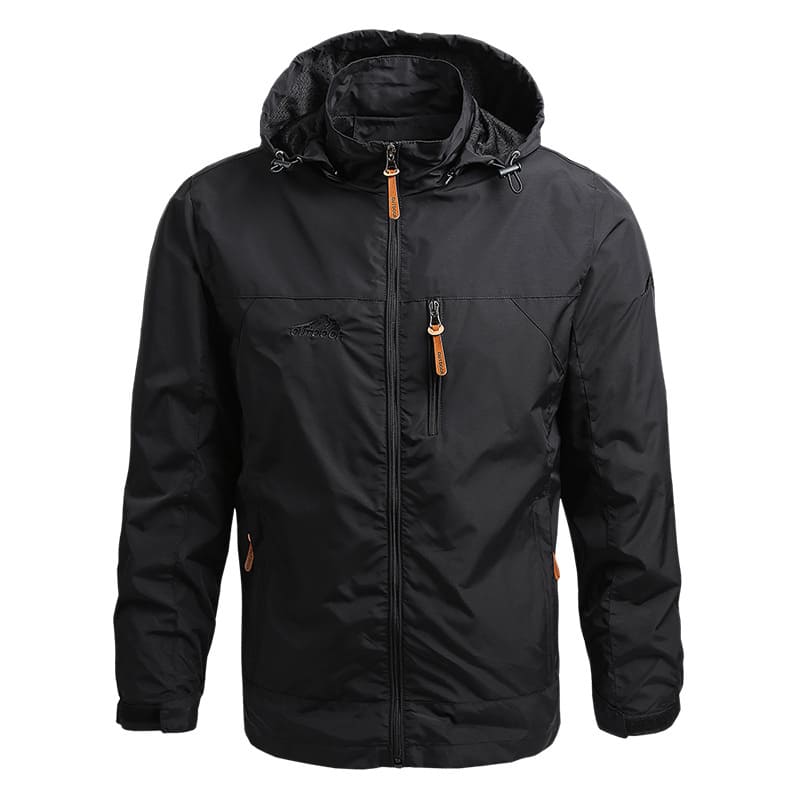 Street-Wave Hooded Jacket For The Urban Gentleman Elegant Comfortable Outerwear All Weather Comfort