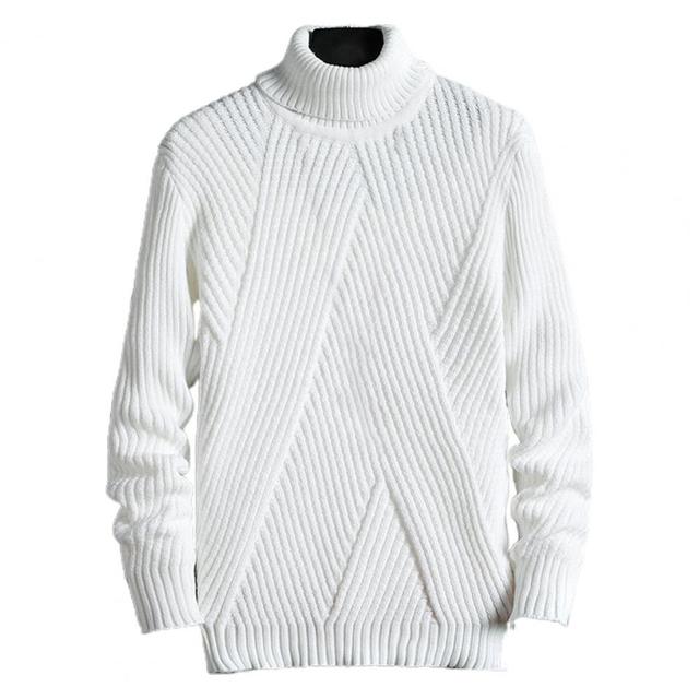 Street Wave Mani Men's Thick Knit Pullover Warm Cozy Handcrafted Winter Sweater For Men