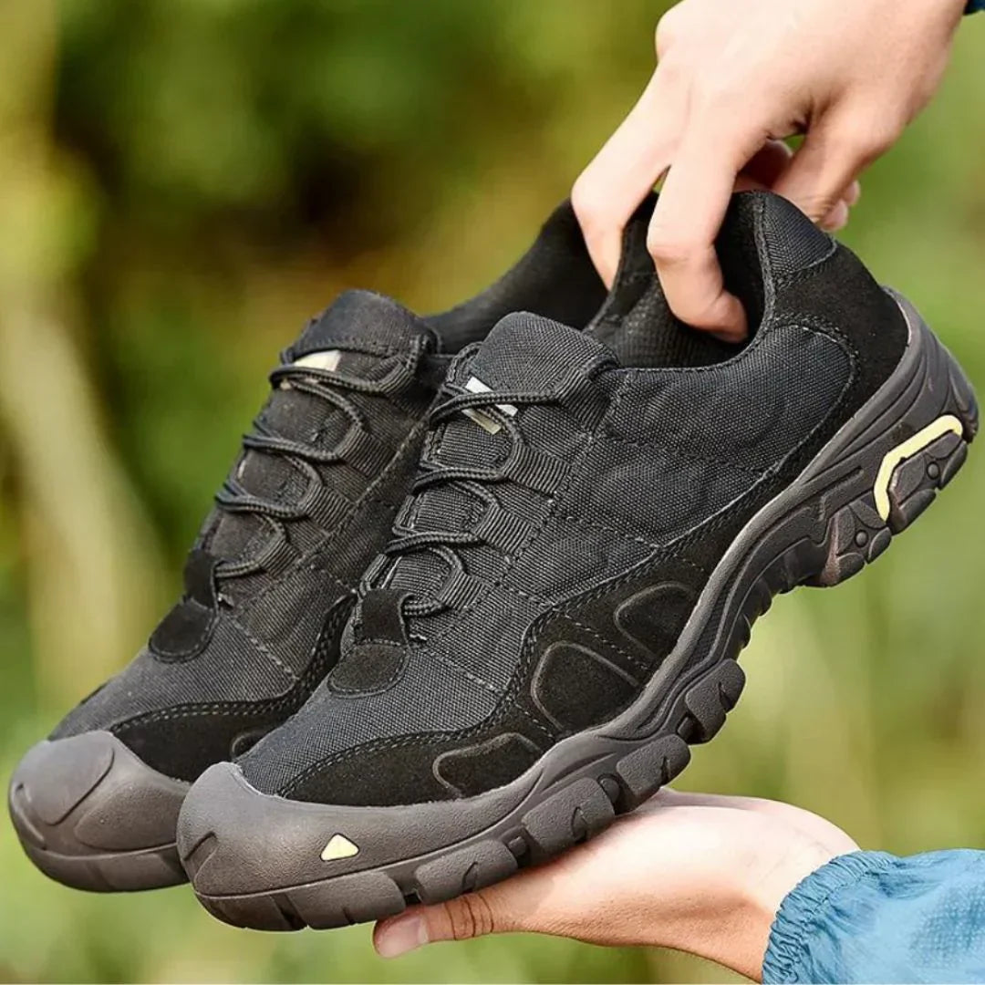 Street-Wave Jorren Blackout Tactical Sneakers With Quick Dry Lining All Terrain Lug Traction