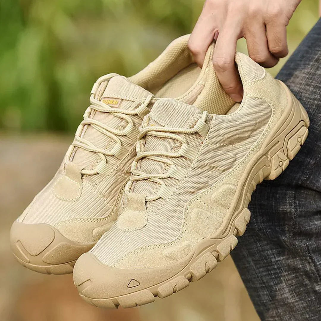 Street-Wave Jorren Blackout Tactical Sneakers With Quick Dry Lining All Terrain Lug Traction
