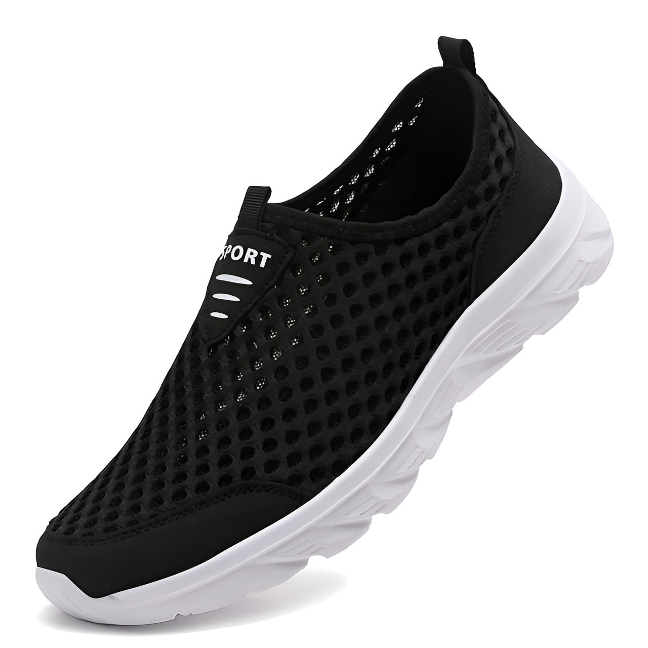 Orthopedic Mens Shoes Streetwave Breathable Mesh Comfort Cushioned Support For Men