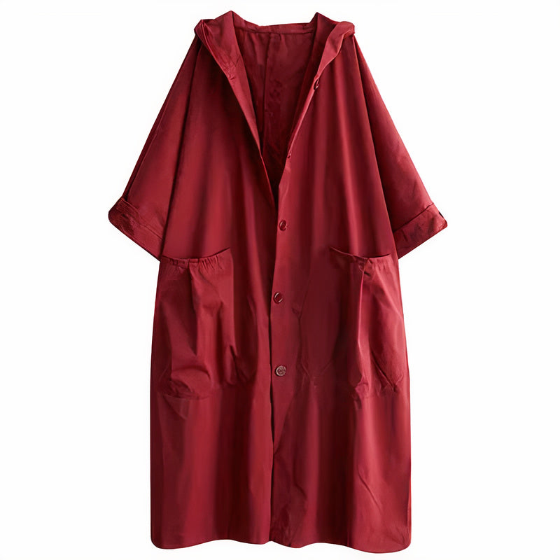 Kalie Women's Winter Coat Trench Style Luxurious Warmth Vintage Charm Street-wave