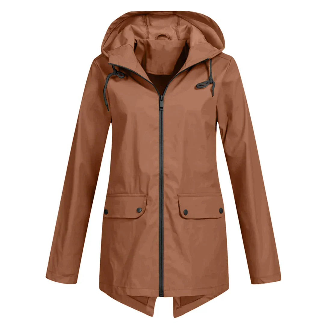 Street Wave Mackintosh Raincoat for Urban Professionals Stylish Lightweight Hooded Coat