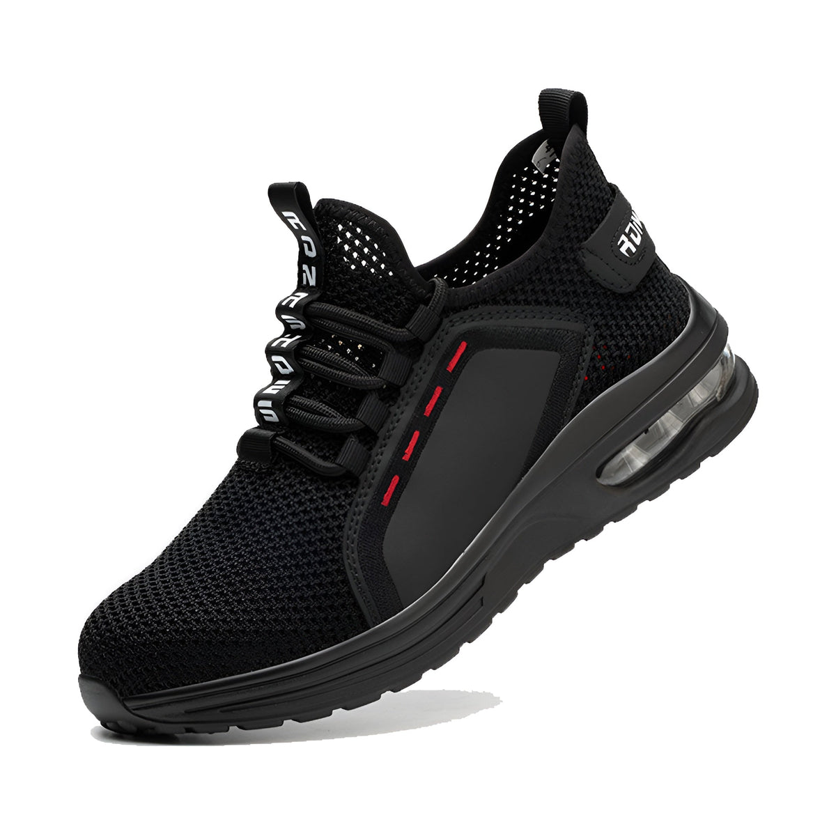 Street-wave Mens Sport Sneakers Light Comfort For Active Work Orthopedic Support Cushioned Sole Breathable Knit Upper