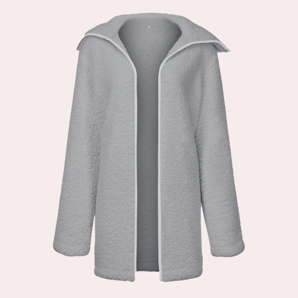 Street-wave Women's Lightweight Fleece Hoodie Jacket Warm Plush Comfort For Winter Outerwear