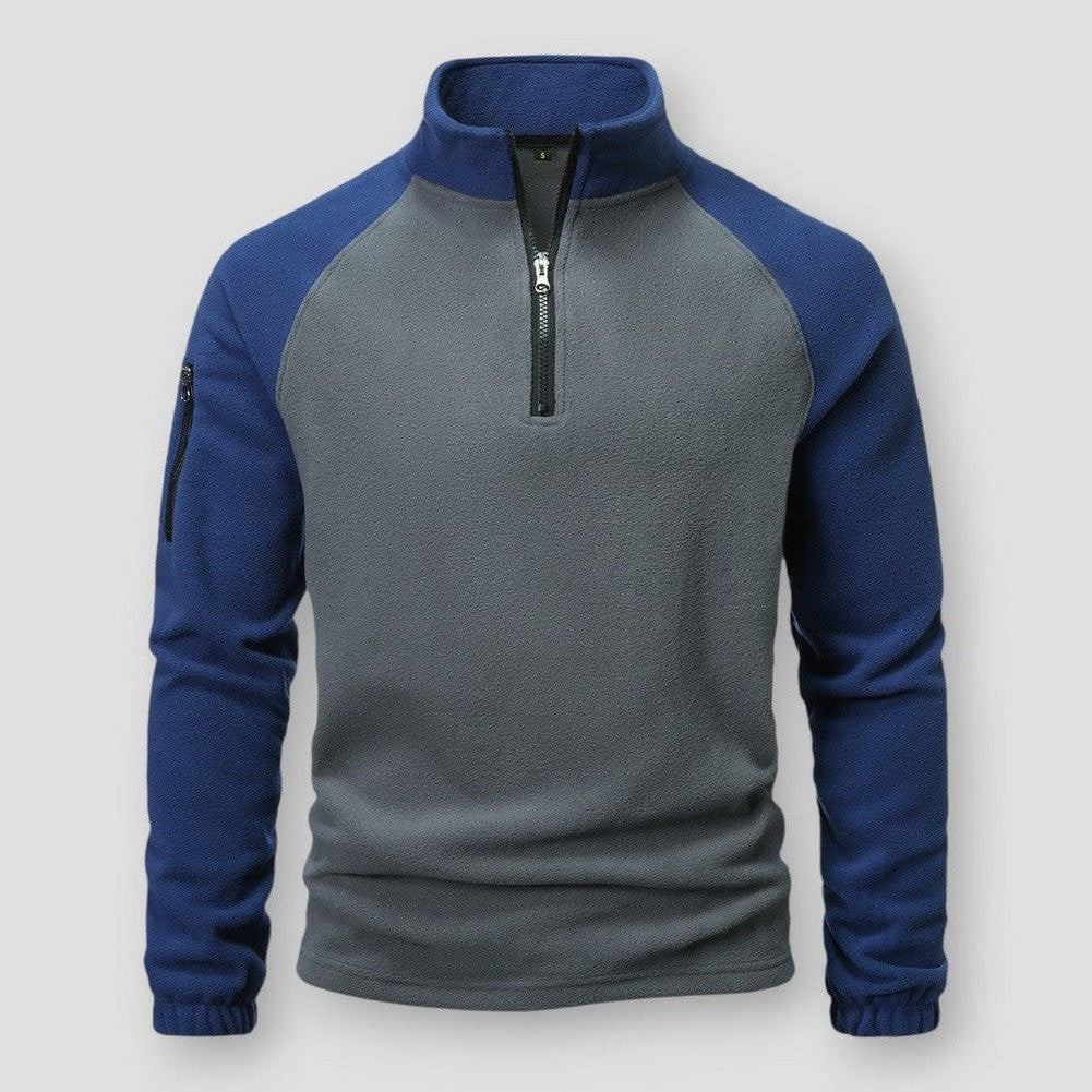 Street-wave Men's Fleece Jacket Warmth and Rugged Comfort for Outdoor Adventures