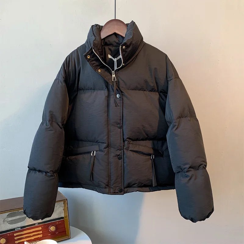 Street Wave Womens Puffer Jacket With Featherlight Warmth And Thermal Comfort For Winter