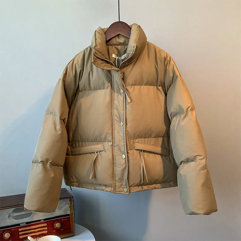 Street Wave Womens Puffer Jacket With Featherlight Warmth And Thermal Comfort For Winter