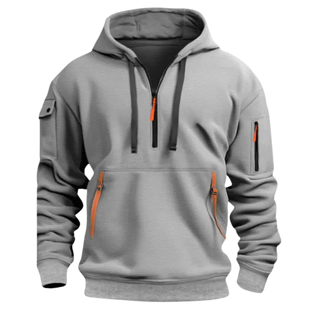 Streetwave Hooded Sweatshirt For Men With Pockets Urban Comfort And Modern Everyday Style