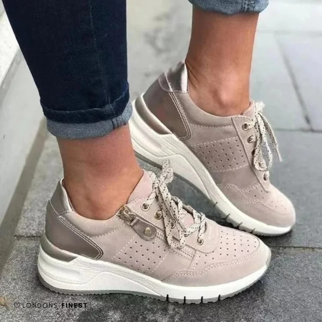 Women's Walking Shoes with Supportive Design and Breathable Upper