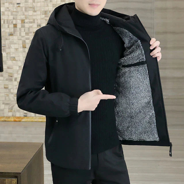 Street-Wave Hooded Windbreaker Jacket for Men Lightweight Yet Warm Breathable Versatile Limited Stock Summer to Fall