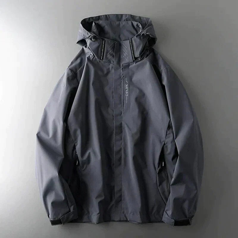 Street Wave Windproof Outdoor Jacket For Adventurers Durable Nylon Storm Shield All Weather Wear