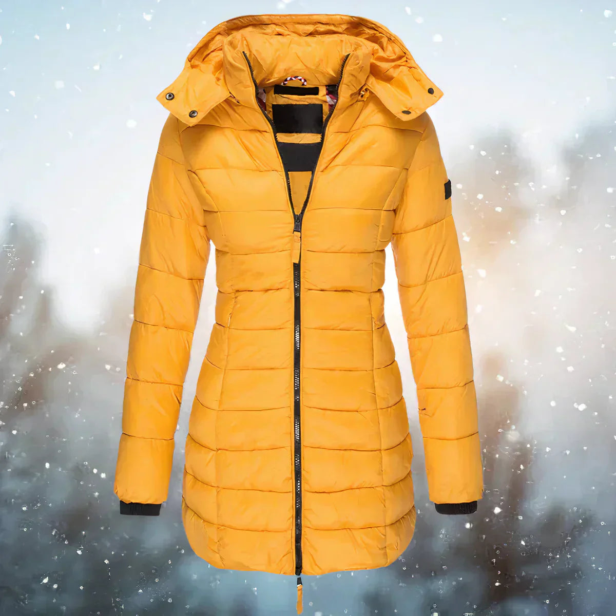 Street-Wave Puffer Winter Coat For Women Warmth And Comfort With Stylish Quilted Detail