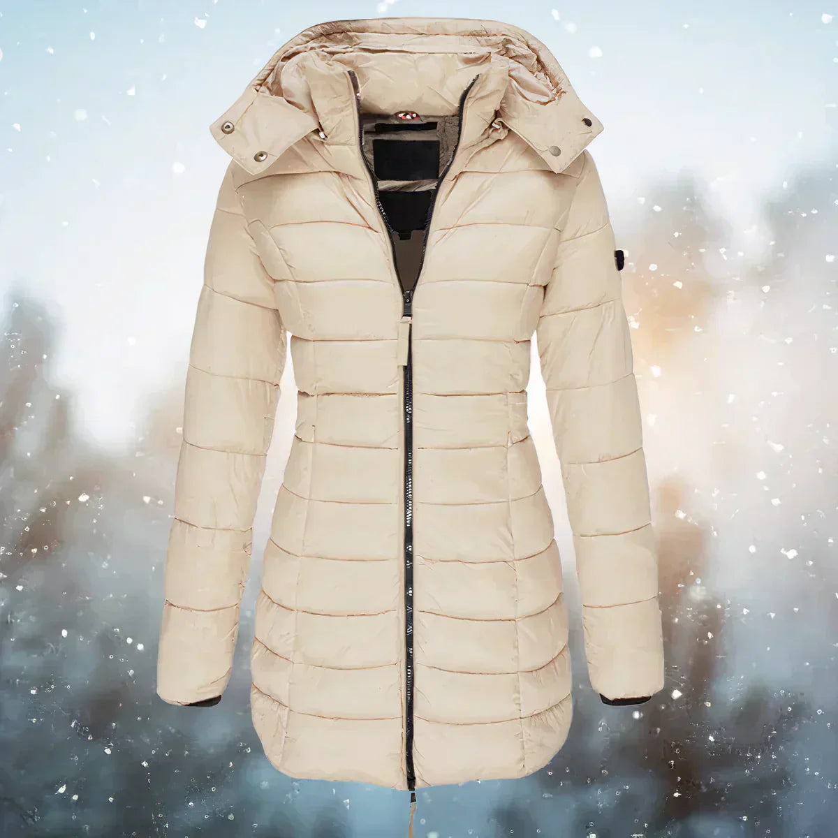 Street-Wave Puffer Winter Coat For Women Warmth And Comfort With Stylish Quilted Detail