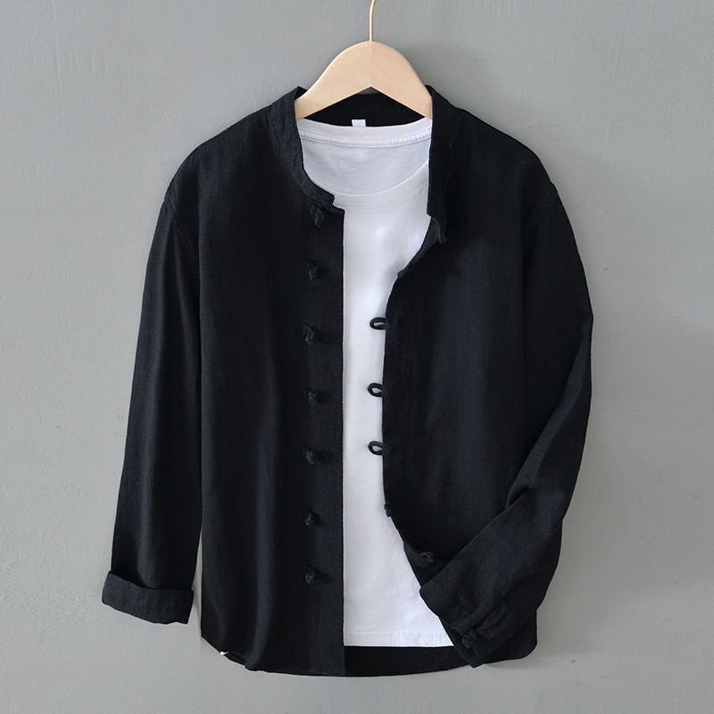 Roberto Russo Tradizionale Linen Shirt For Modern Men With Breathable Comfort And Subtle Luxury