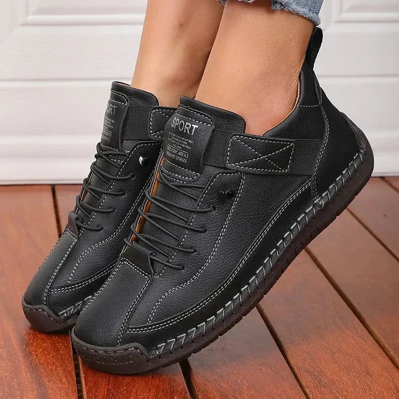 Street-Wave Lace-Up Boots For Women With All-Day Comfort And Retro Charm