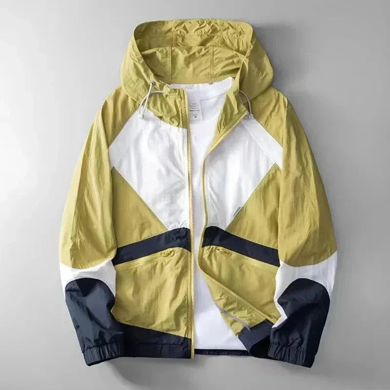 Lana Color-Block Windbreaker
