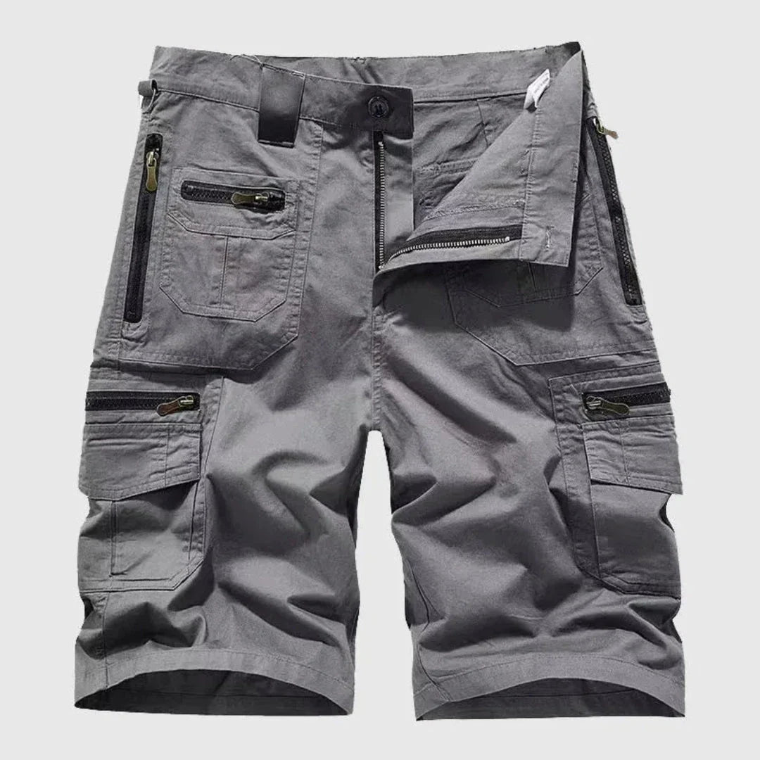 Waylynn Laurence Zipper Cargo Shorts For Men Rugged Outdoor Performance