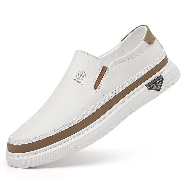 StilMann Leather Slip On Shoes For Men Elegant Comfort All Day Wear Premium Leather Upper