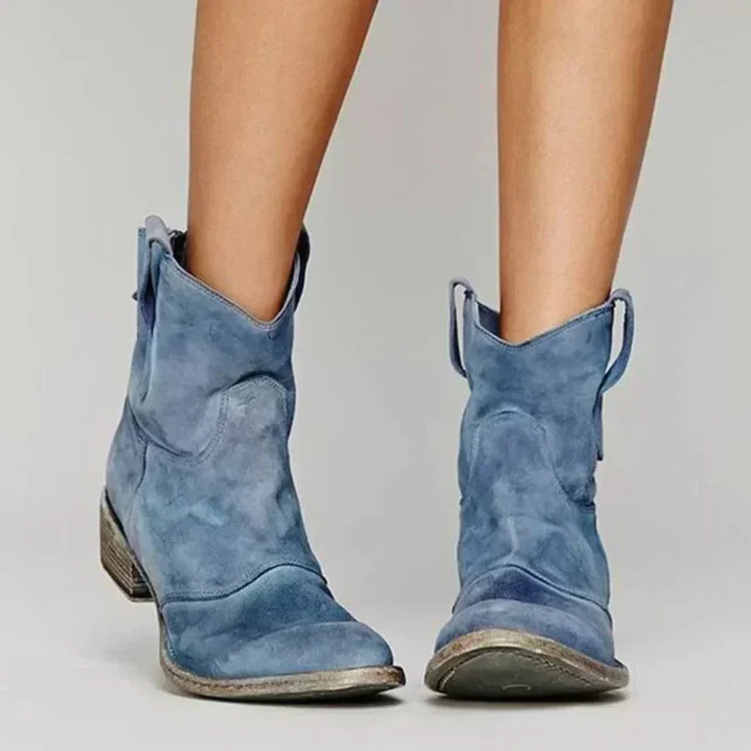 Street-wave Leather Western Boots for Women Durable Fit Timeless Style Premium Craft
