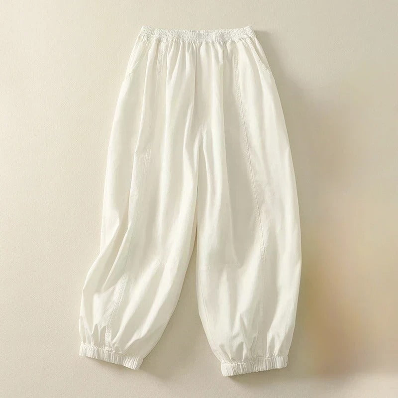 Lena Tapered-Cuff Pants