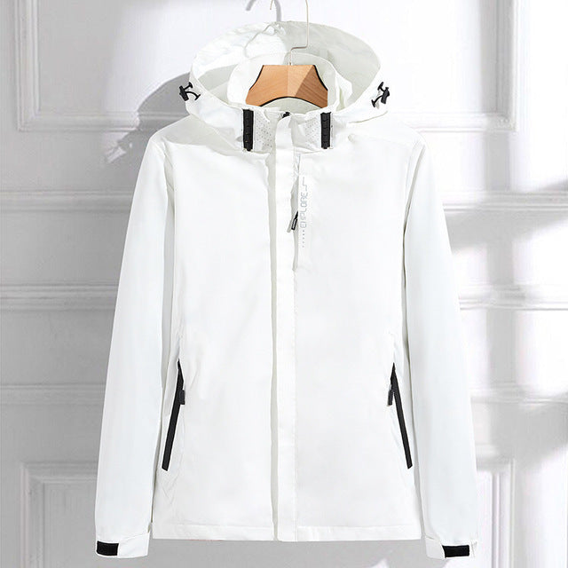 Street Wave Lightweight Windproof Rain Jacket Women Spring Essential for Movement Comfort