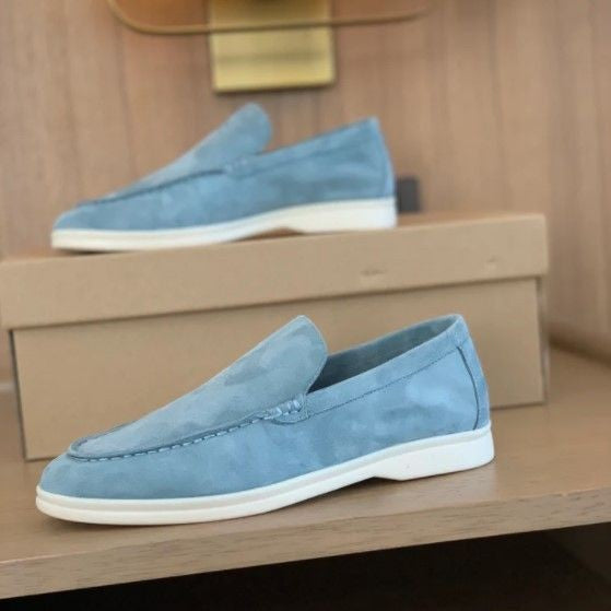 Ricardo Loafer Streetwave Mens Suede Slipon With Cushioned Comfort And Timeless Elegance