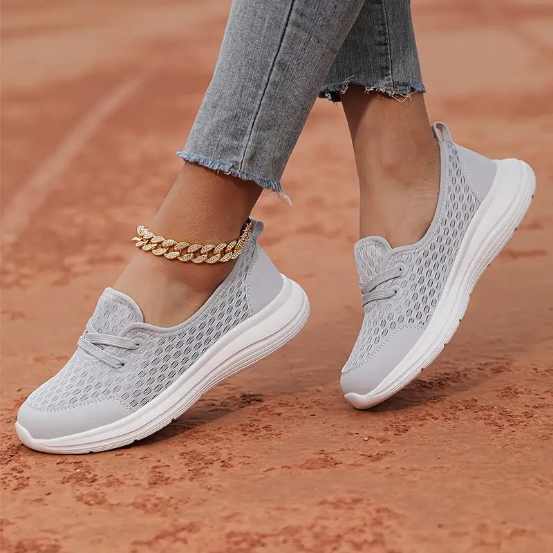 Street Wave Paloma Lightweight Breathable All Day Comfort Lace Up Sneakers For Women With Soft Cushioned Sole