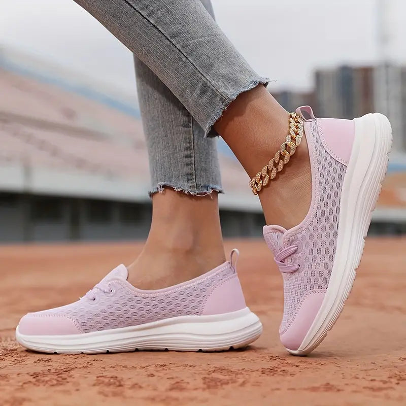 Street Wave Paloma Lightweight Breathable All Day Comfort Lace Up Sneakers For Women With Soft Cushioned Sole