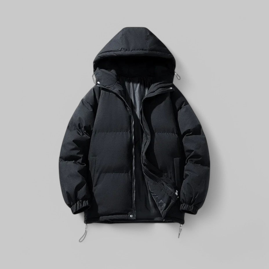 Street-Wave Puffer Parka Unisex Winter Jacket Warmth Hooded Comfort For Urban Everyday Wear