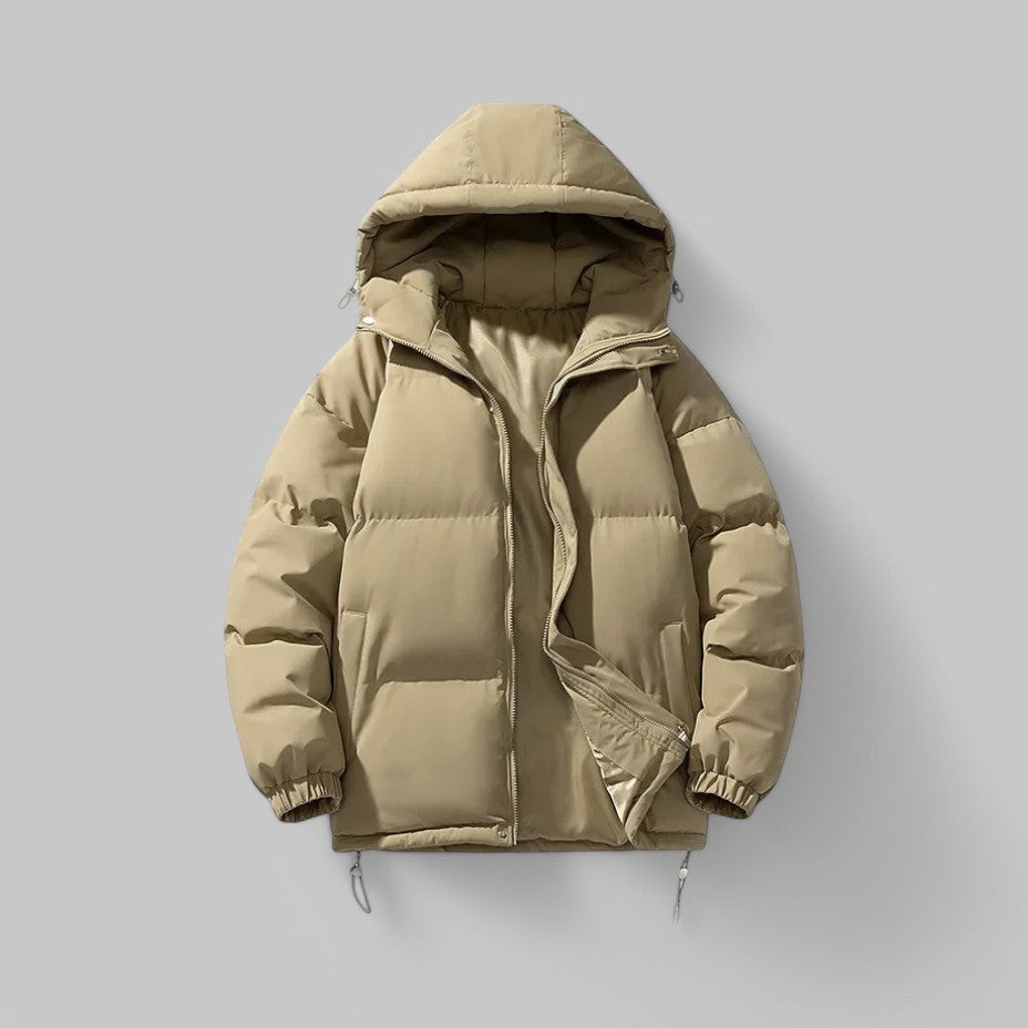 Street-Wave Puffer Parka Unisex Winter Jacket Warmth Hooded Comfort For Urban Everyday Wear
