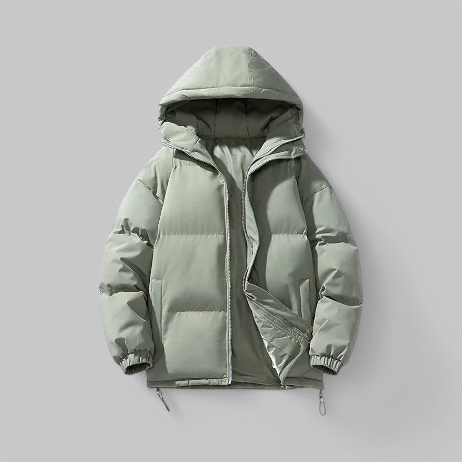 Street-Wave Puffer Parka Unisex Winter Jacket Warmth Hooded Comfort For Urban Everyday Wear
