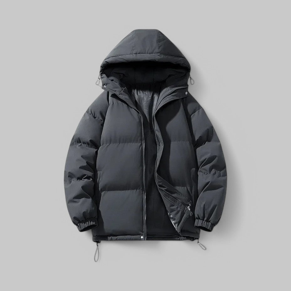 Street-Wave Puffer Parka Unisex Winter Jacket Warmth Hooded Comfort For Urban Everyday Wear