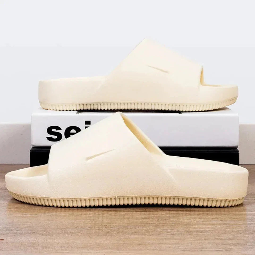 Street-Wave Cloud Comfort Slides Unisex Lightweight EVA Slippers With Slip Resistant Sole For Indoor Outdoor Use