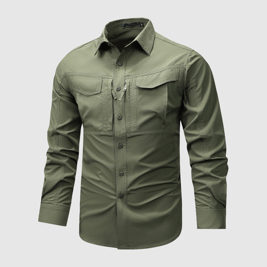 Lorenzo Vitali Range Pro Shirt for Men Outdoor Adventure Ready with Multi Pocket Design