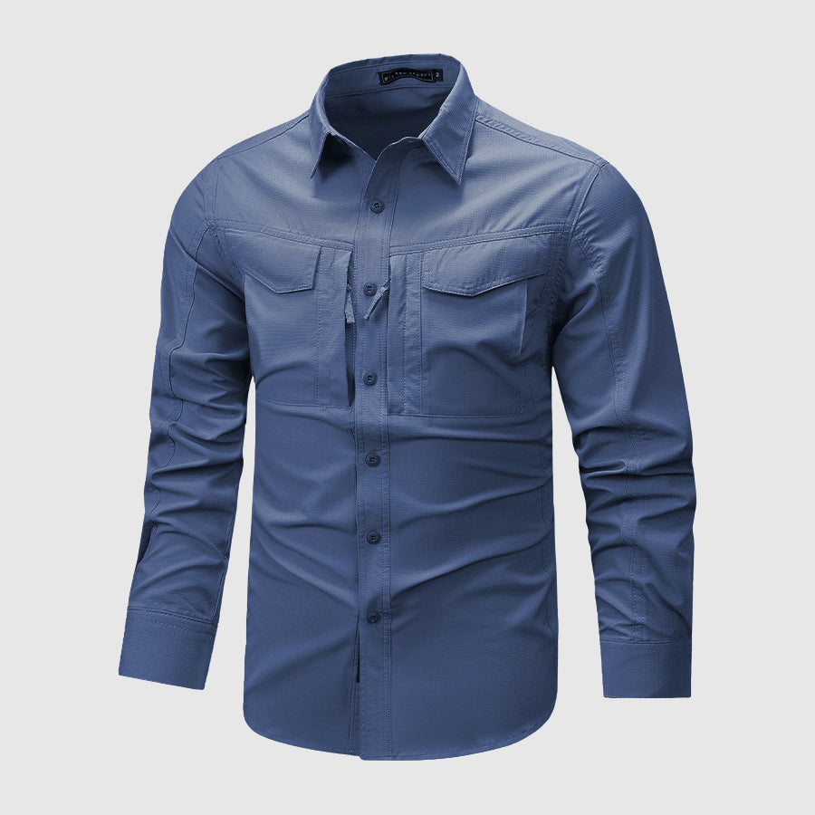 Lorenzo Vitali Range Pro Shirt for Men Outdoor Adventure Ready with Multi Pocket Design
