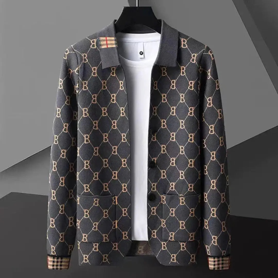 Waylynn Elite Knit Cardigan Interlocking Monogram Unisex